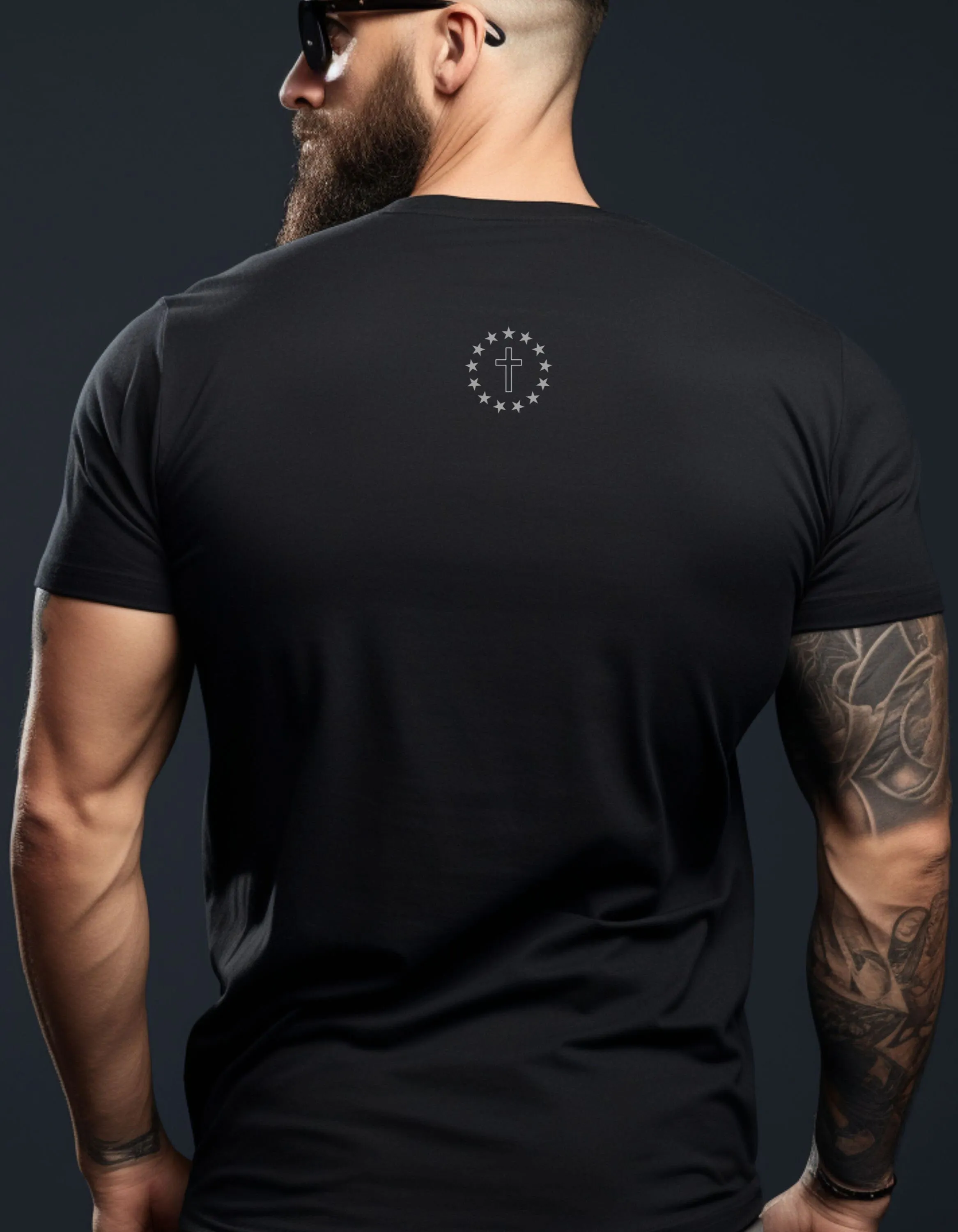 Grey Calvary Intersection by Revival Short sleeve T-Shirt, Comfortable, soft Tee, Gift for Men and Women