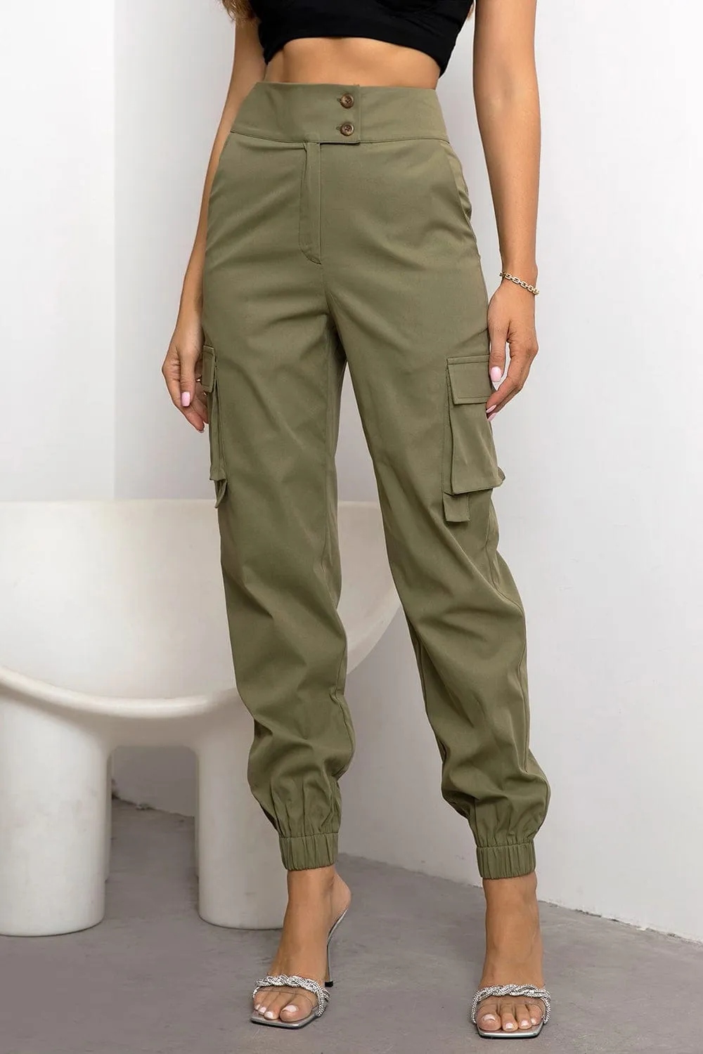 GYPSY - High Waist Cargo Pants