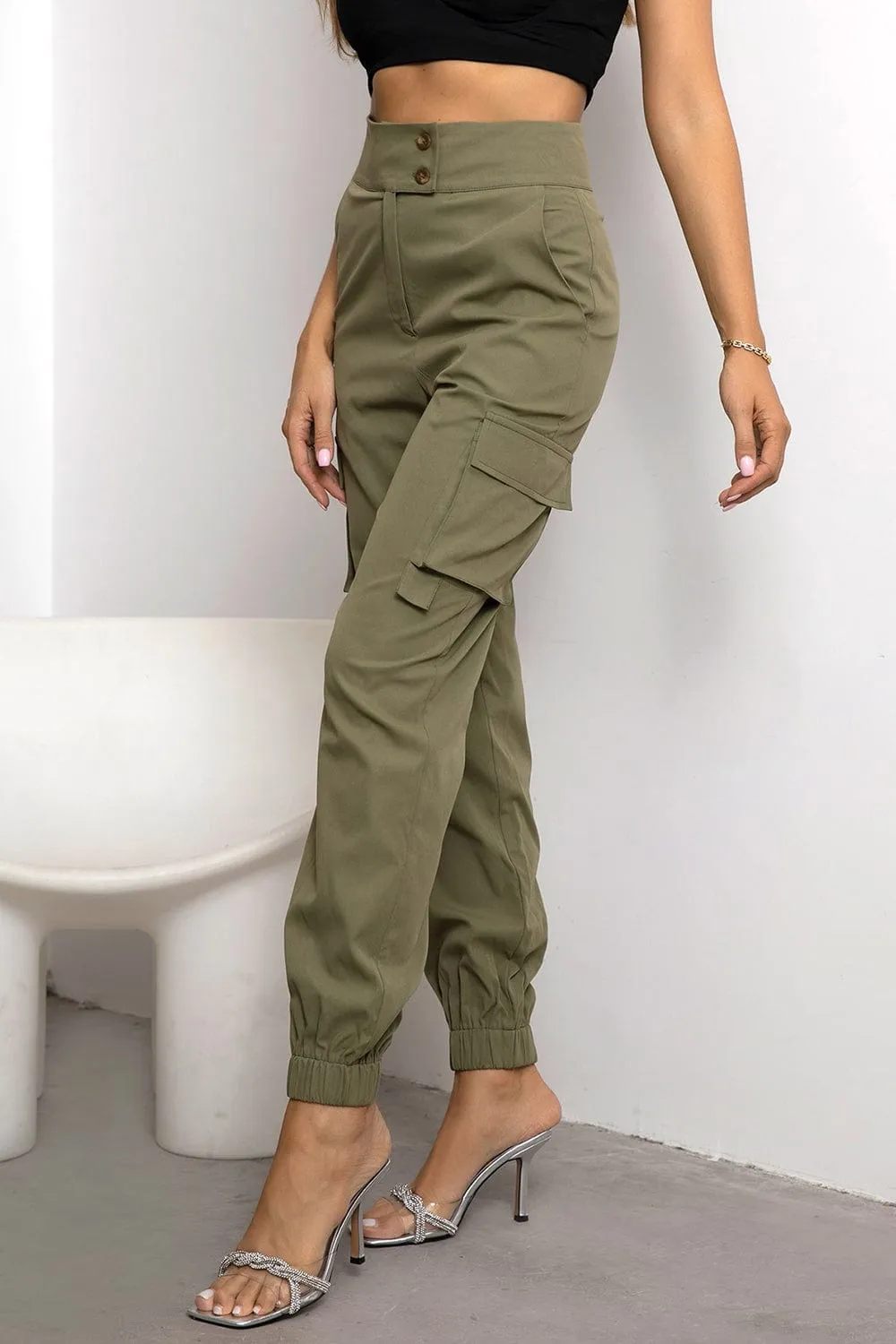 GYPSY - High Waist Cargo Pants