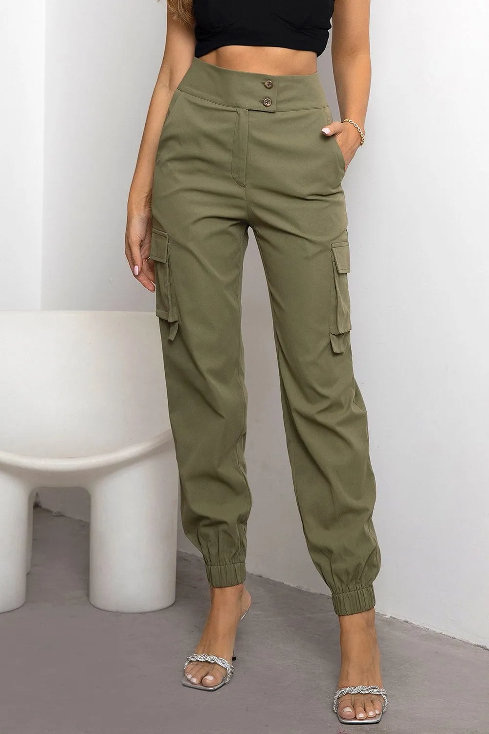 GYPSY - High Waist Cargo Pants