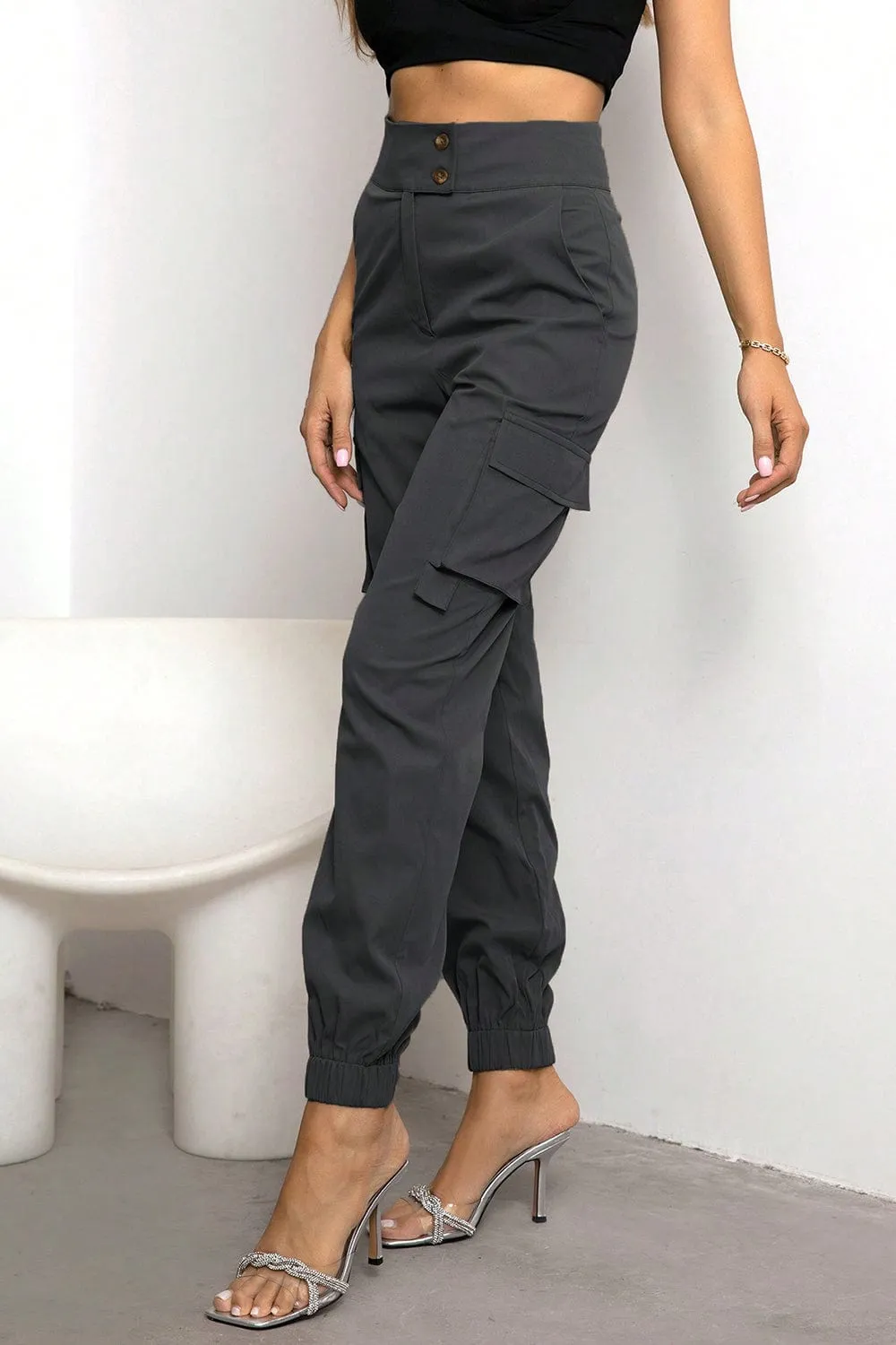 GYPSY - High Waist Cargo Pants