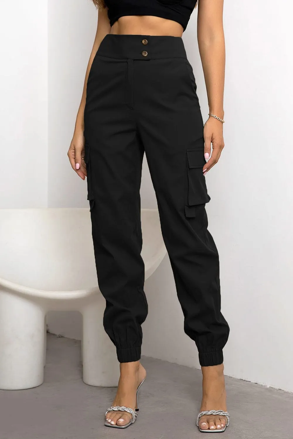 GYPSY - High Waist Cargo Pants