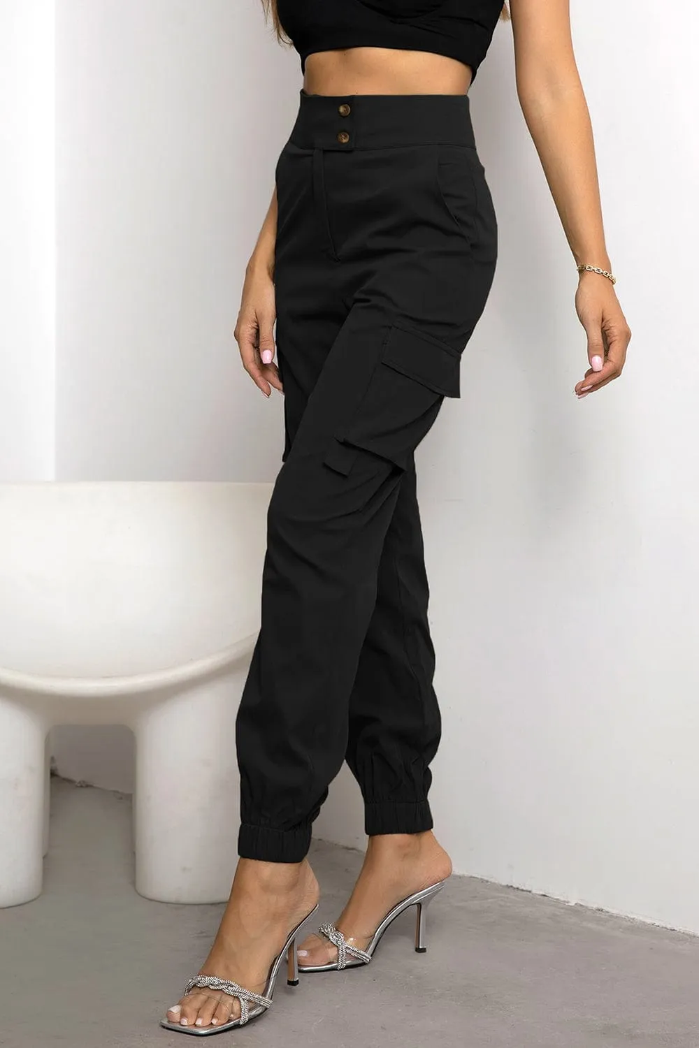 GYPSY - High Waist Cargo Pants