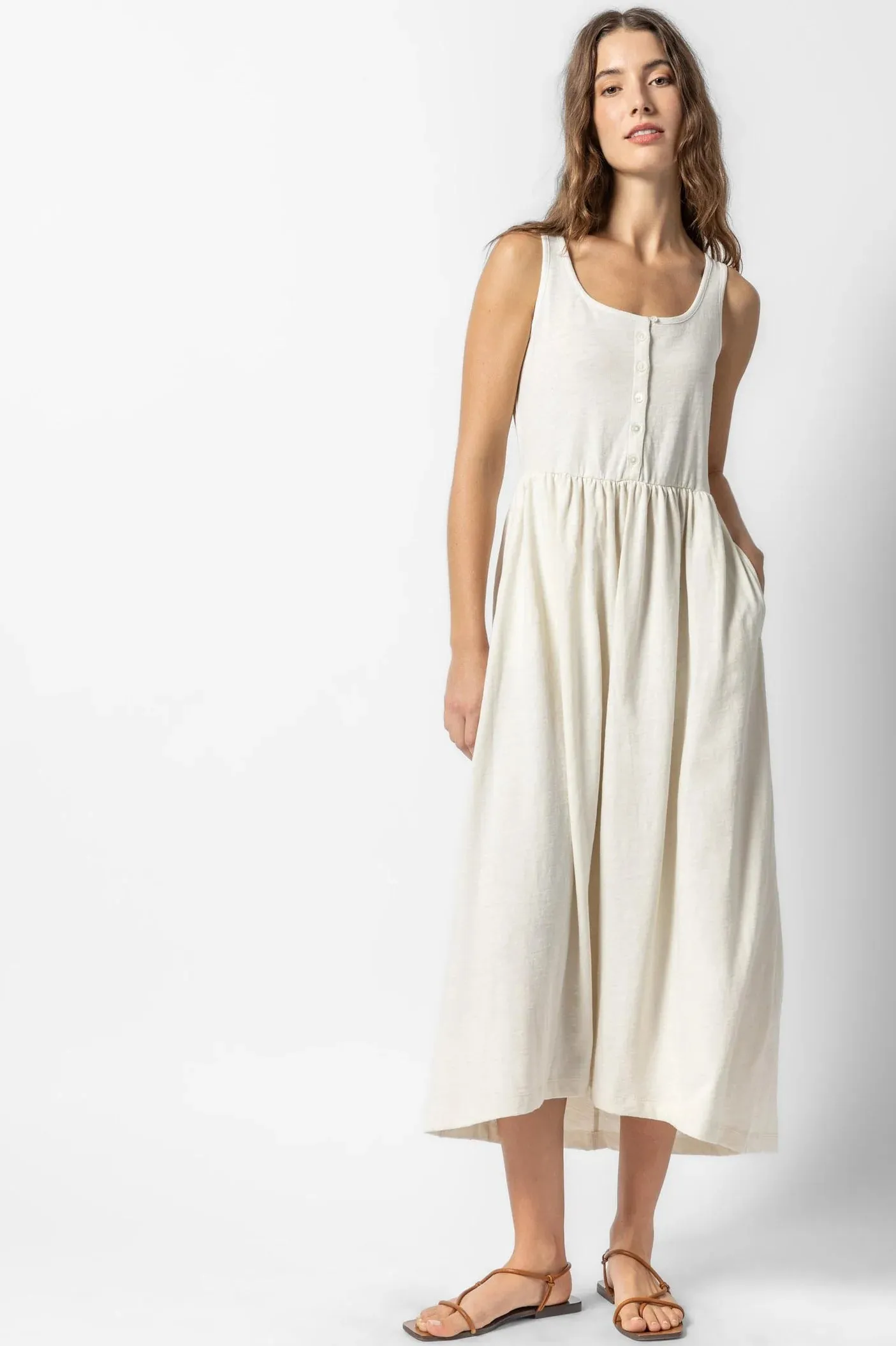 HI-LOW MAXI TANK DRESS