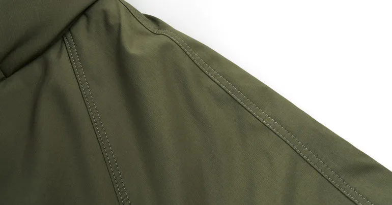High-Quality Waterproof Puffer Jacket with Label Detailing