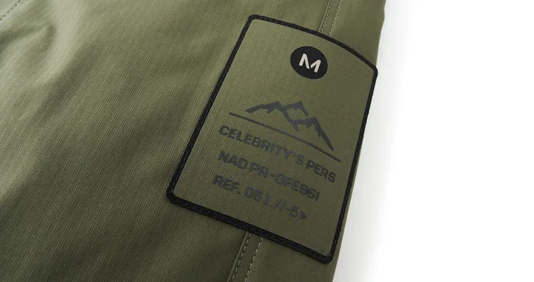 High-Quality Waterproof Puffer Jacket with Label Detailing