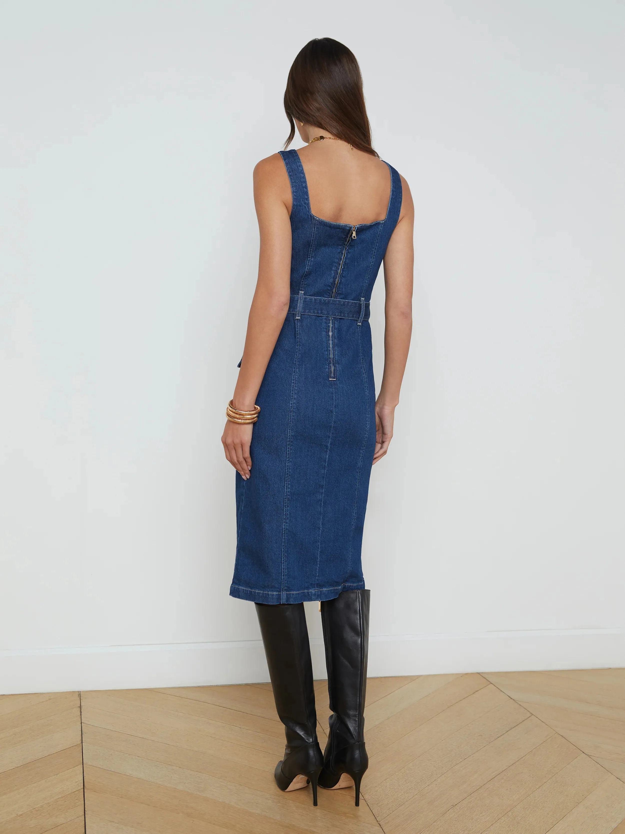 IDY BTN FRONT TANK DRESS