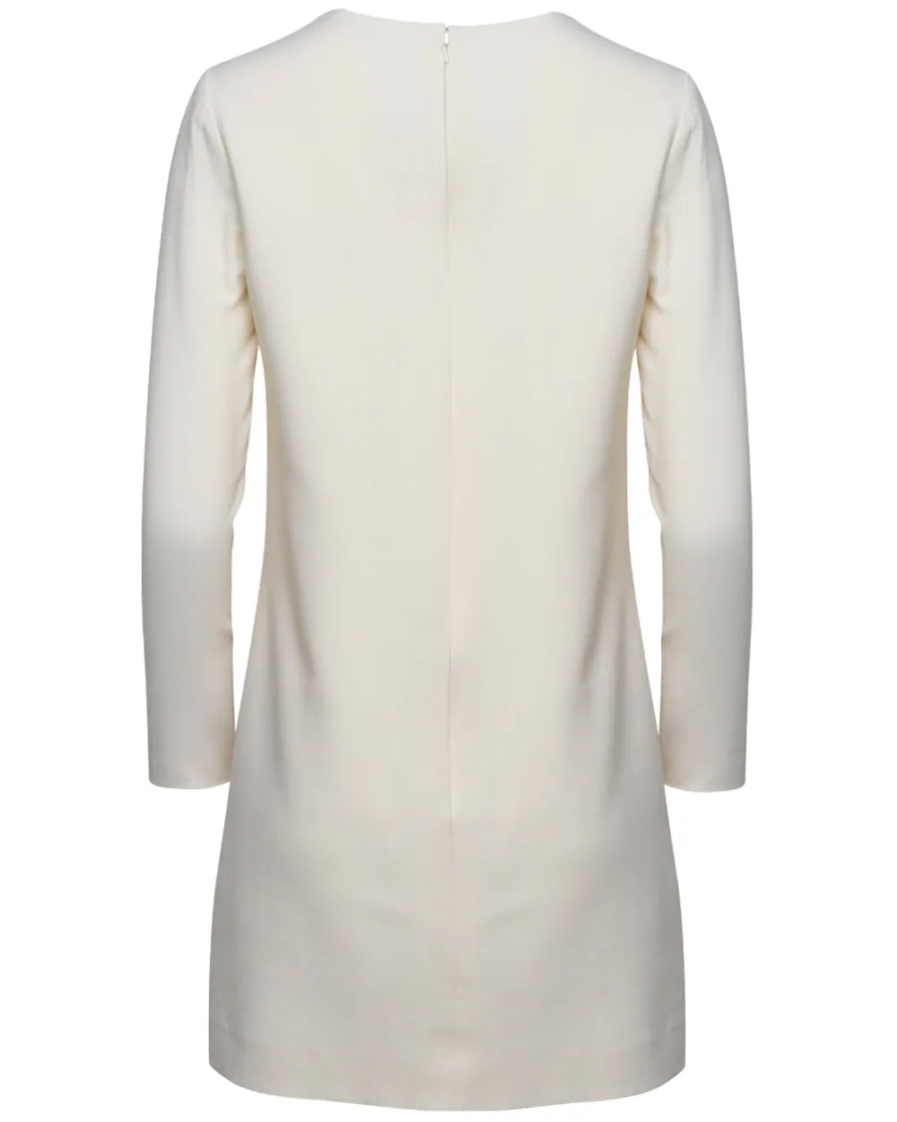 Ivory Painted Rose Shift Dress