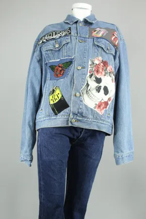 Jacket Azul Lovemade Talla L