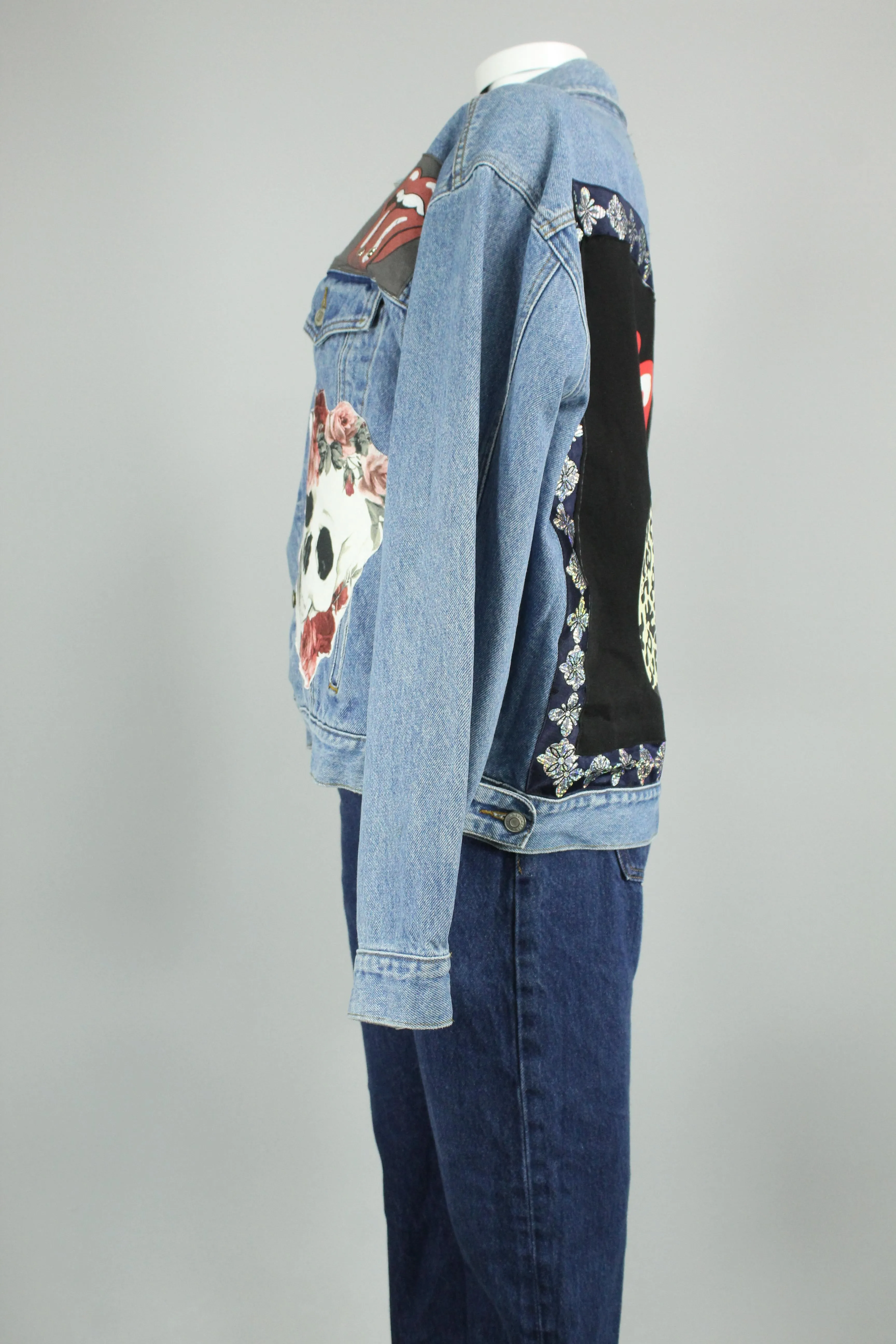 Jacket Azul Lovemade Talla L