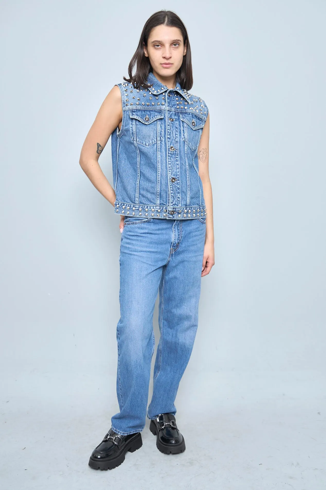 Jacket Azul Lovemade Talla M