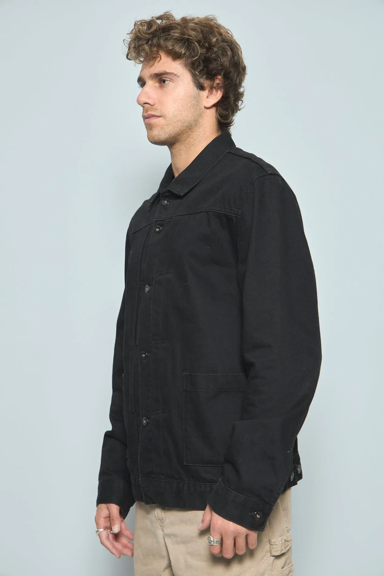 Jacket Negro Levis Talla L