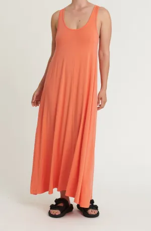 Jo Long Tank Dress - Tomato