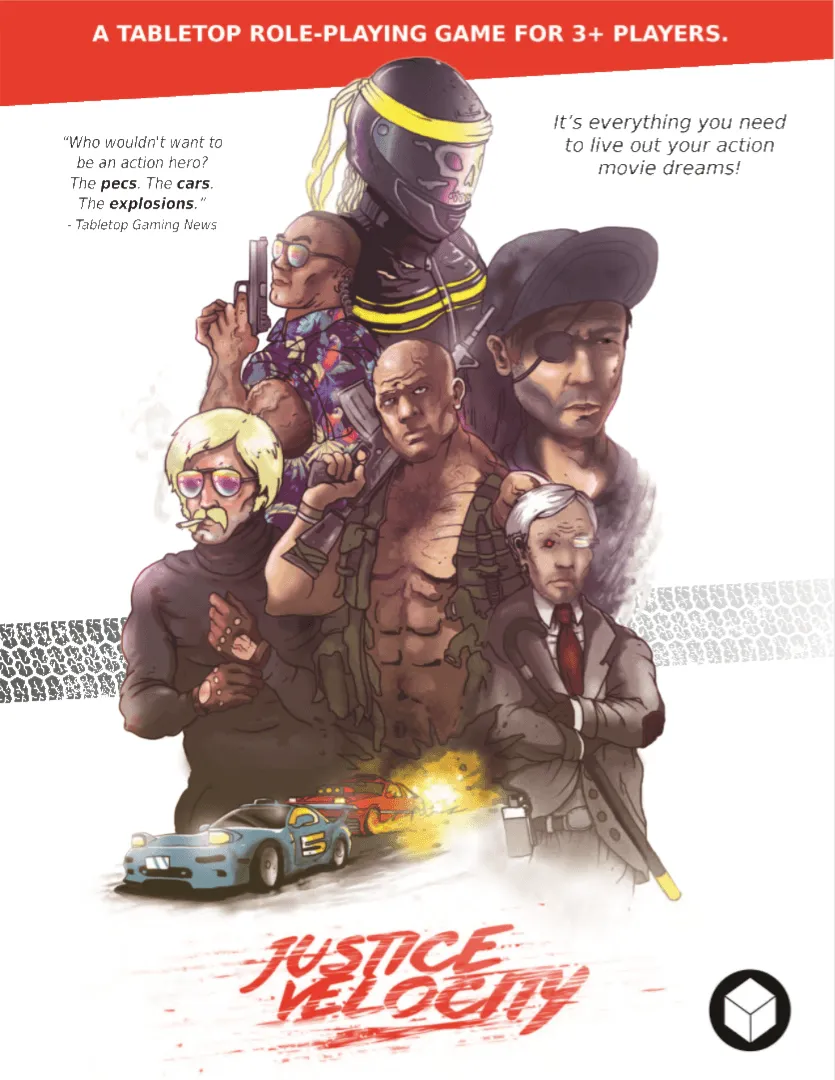 Justice Velocity: An Action Movie Inspired Tabletop RPG   PDF