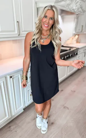 Keeping it Effortless Tank Dress - Final Sale