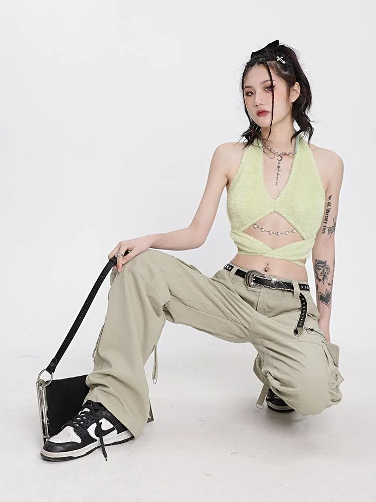 Khaki Cargo Pants