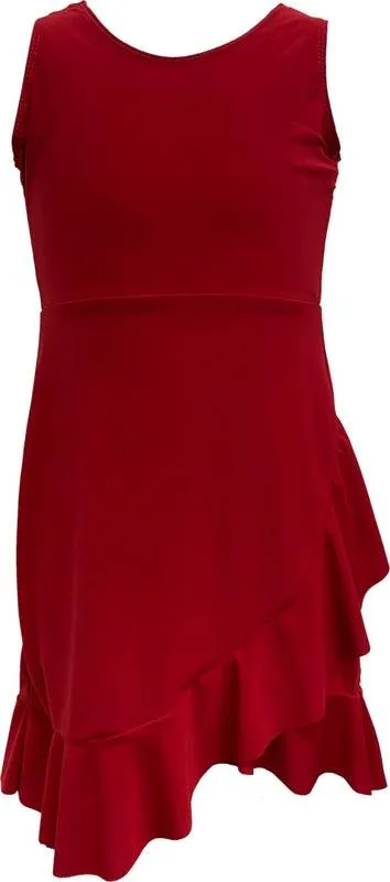KIDS RUFFLE BOTTOM TANK DRESS