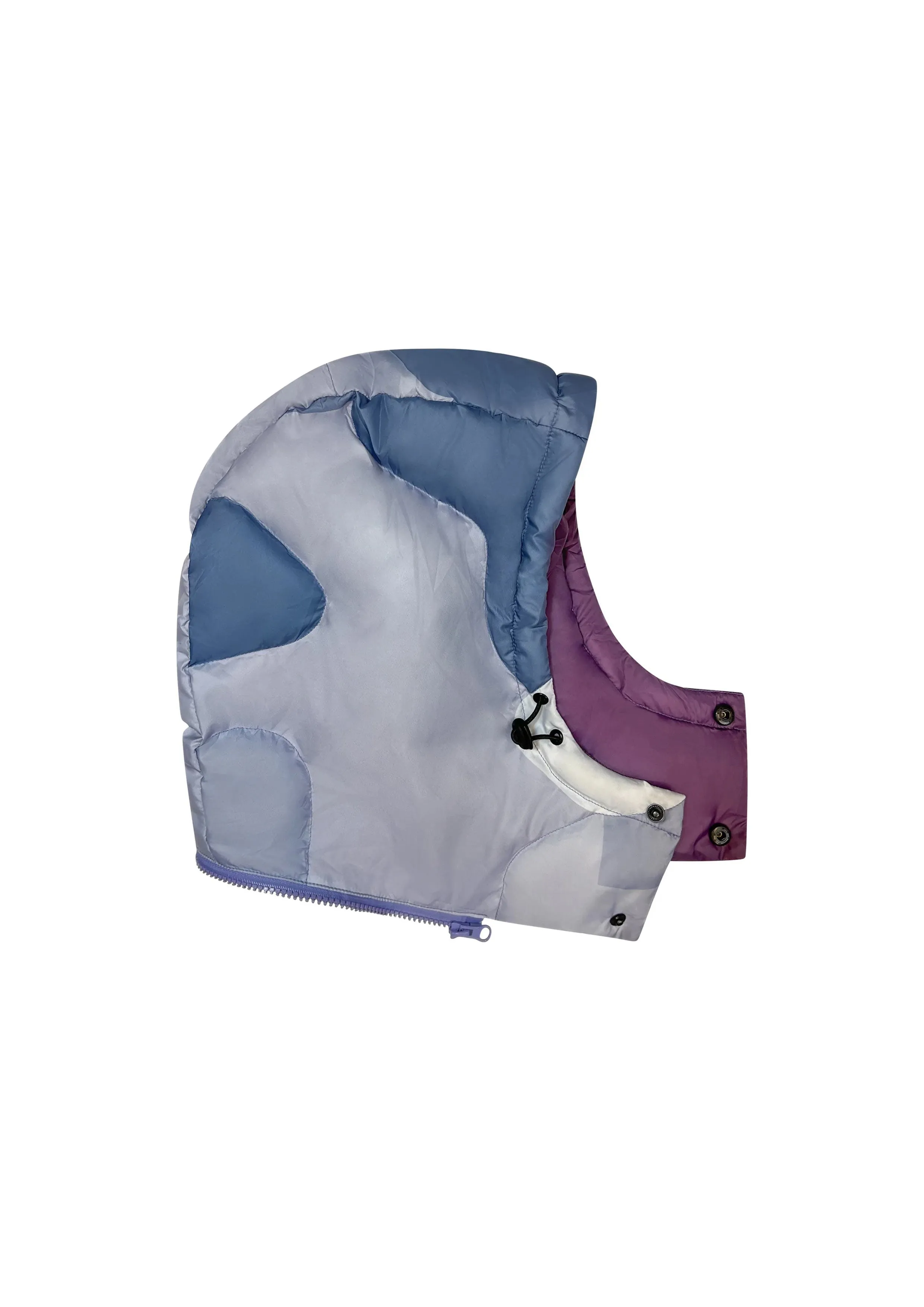 KIDSUPER - KISSING PUFFER BLUE GREY