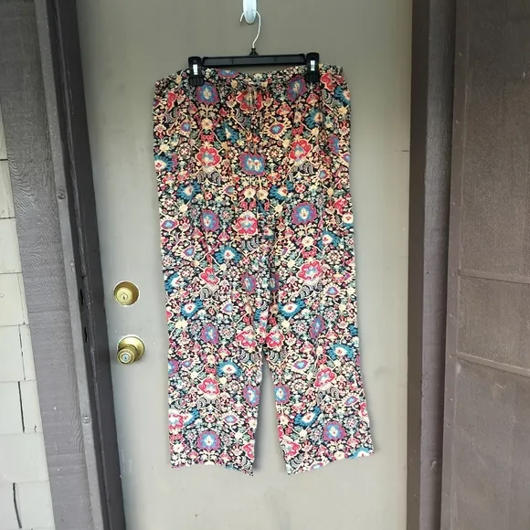 Lauren Ralph Lauren Paisley Print Women's Lightweight Pajama Set Long Sleeve