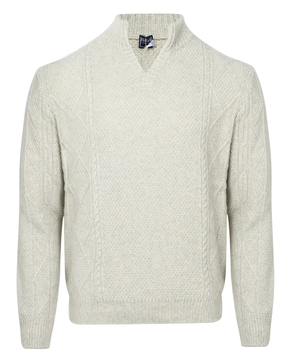 Light Grey Cashmere Sweater
