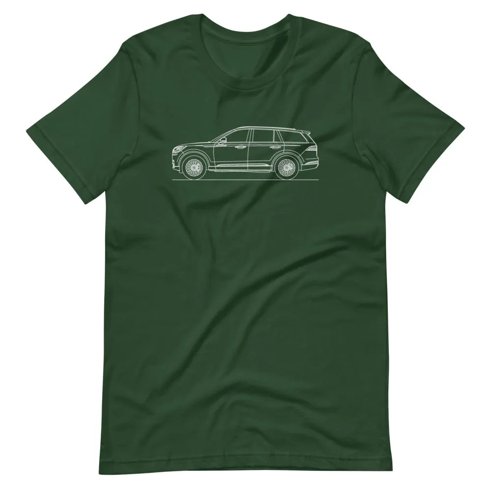 Lincoln Aviator Outline T-shirt