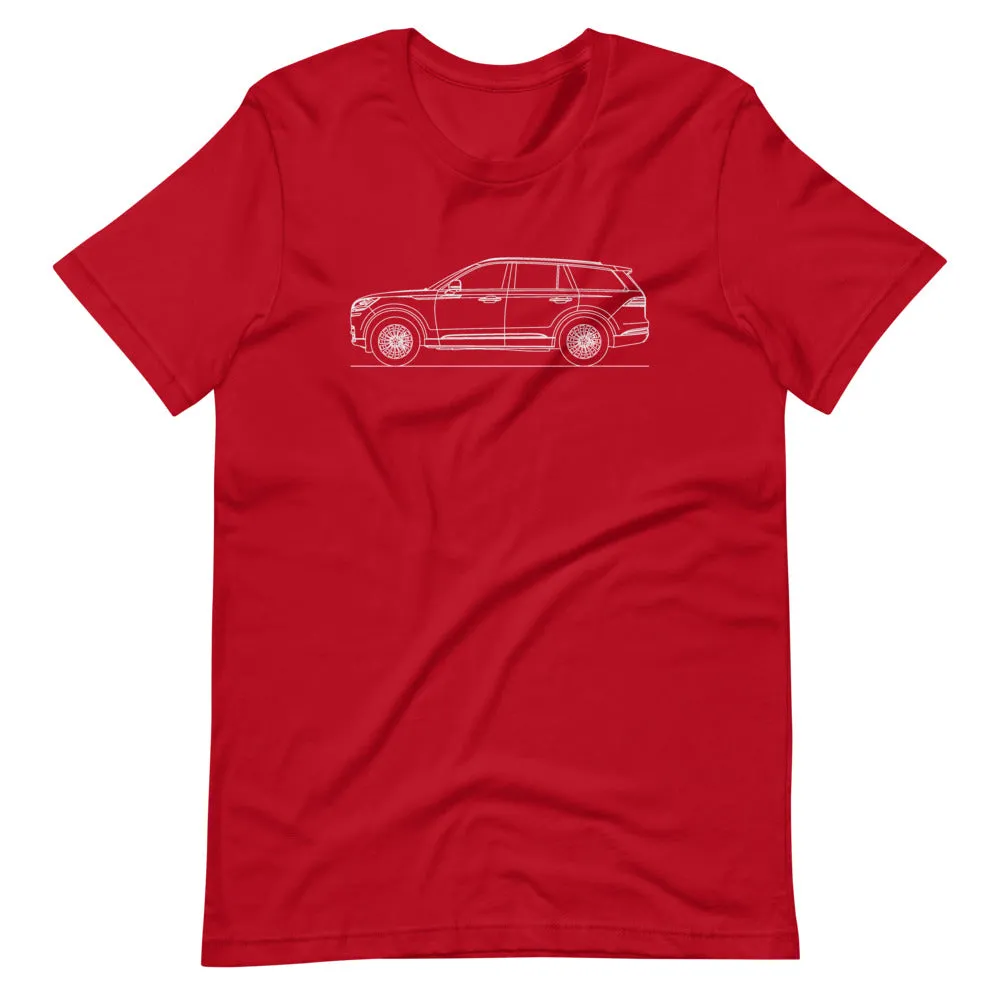 Lincoln Aviator Outline T-shirt