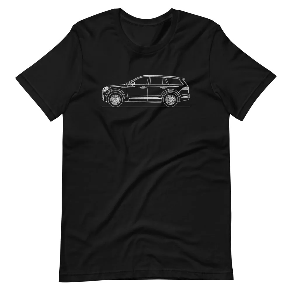 Lincoln Aviator Outline T-shirt