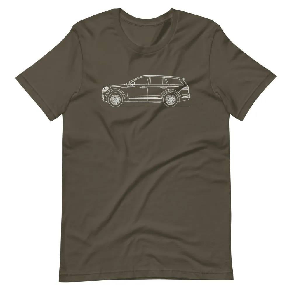 Lincoln Aviator Outline T-shirt