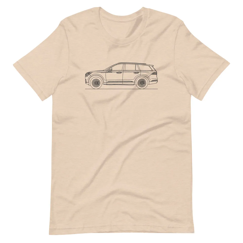 Lincoln Aviator Outline T-shirt