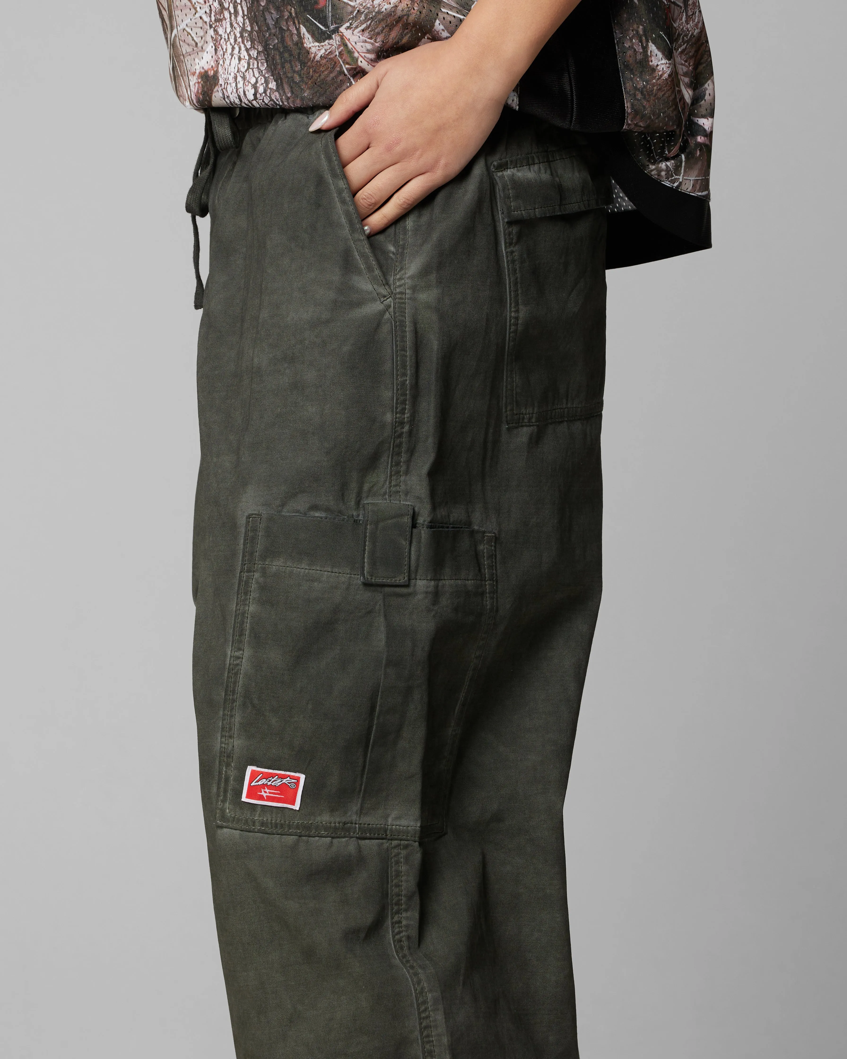 Loiter Kraven Parachute Pants Khaki