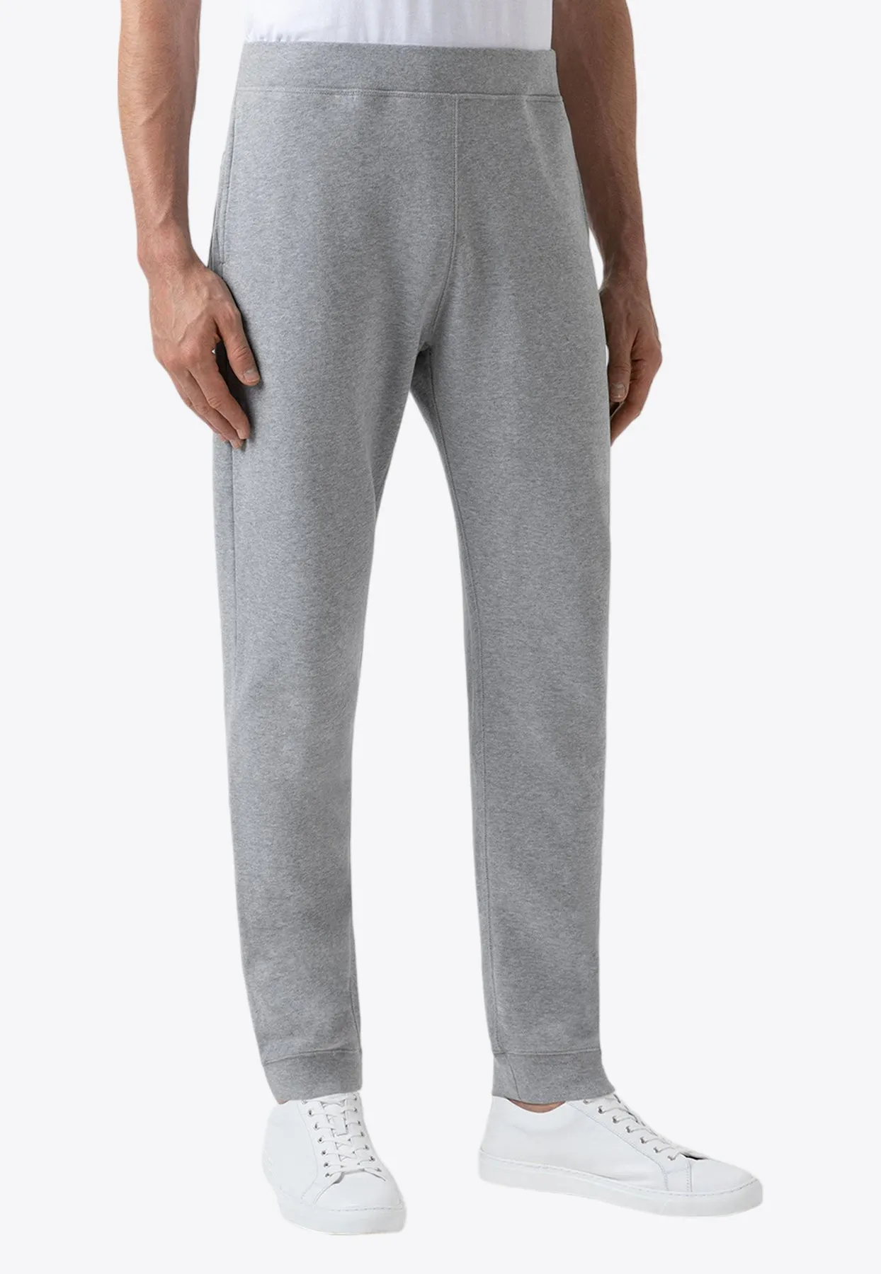 Loopback Drawstring Track Pants