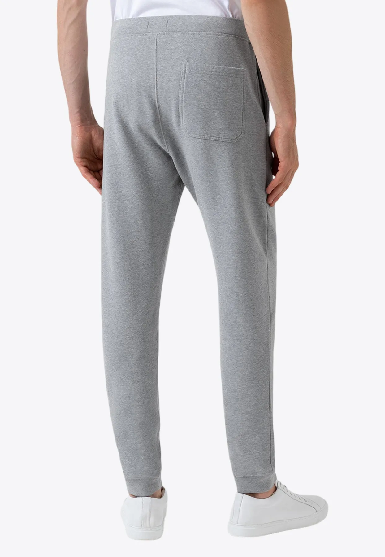 Loopback Drawstring Track Pants