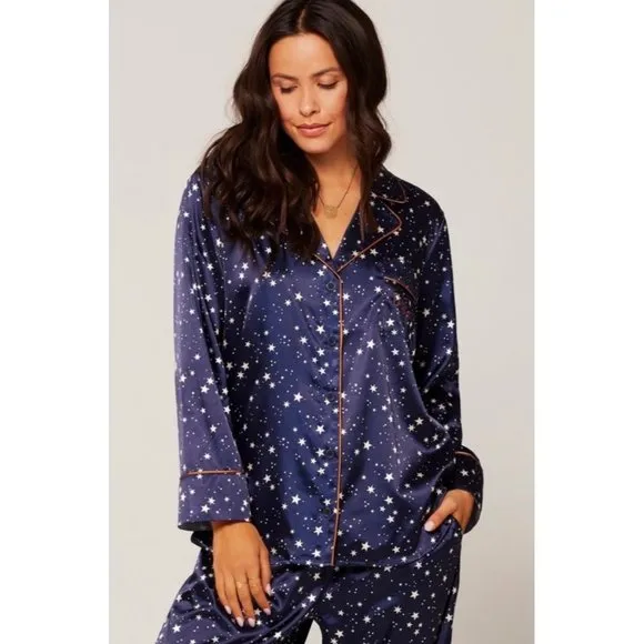L*Space Luna Set in Starry Night NWT S