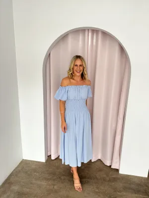 Mackenzie Dress -Light blue