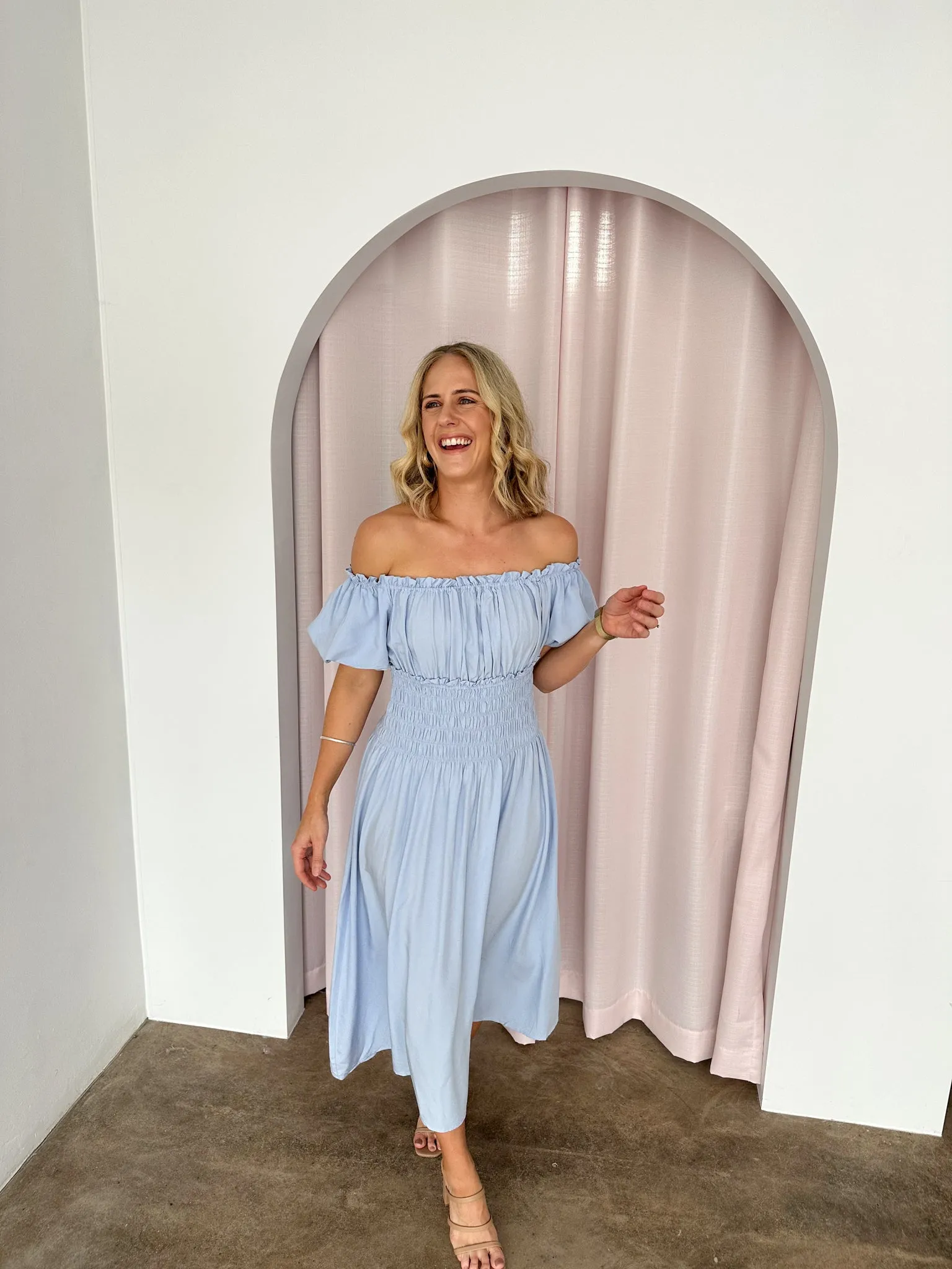 Mackenzie Dress -Light blue