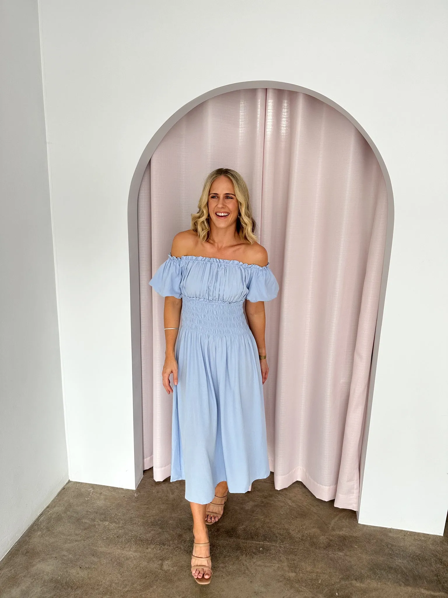 Mackenzie Dress -Light blue