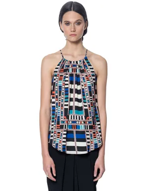 Mara Hoffman Pleat Neck Tank