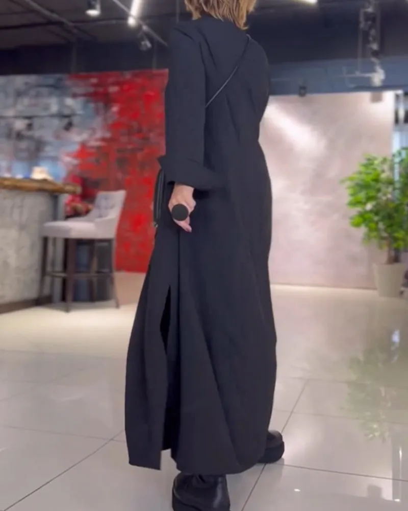 Mariah | Flowing Maxi Dress with Side Slit