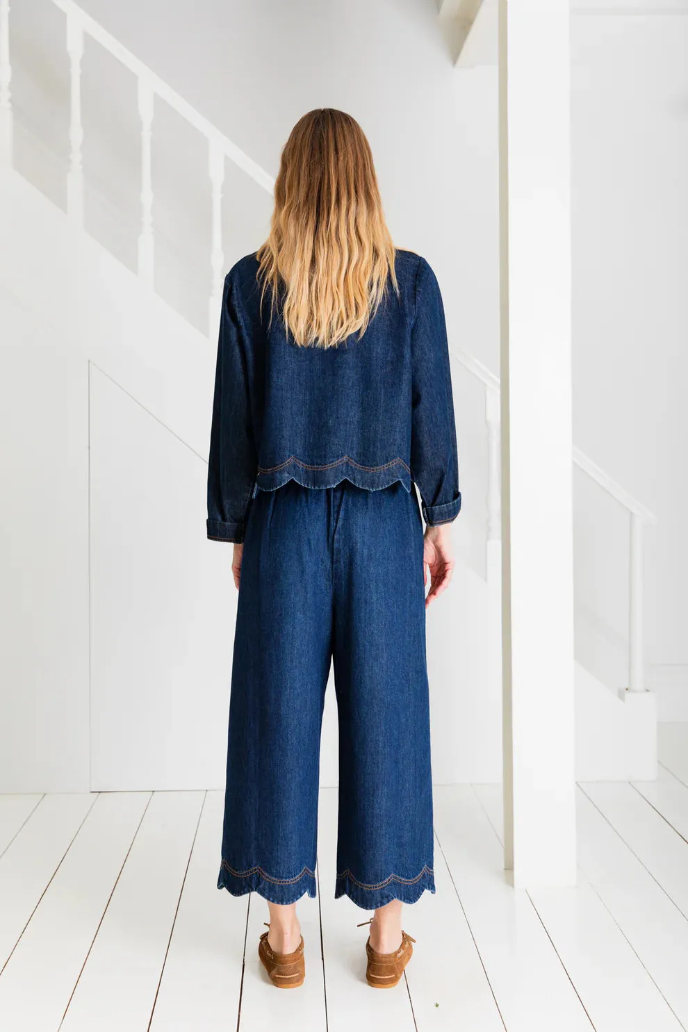 Marie Denim Jacket - Dark Denim