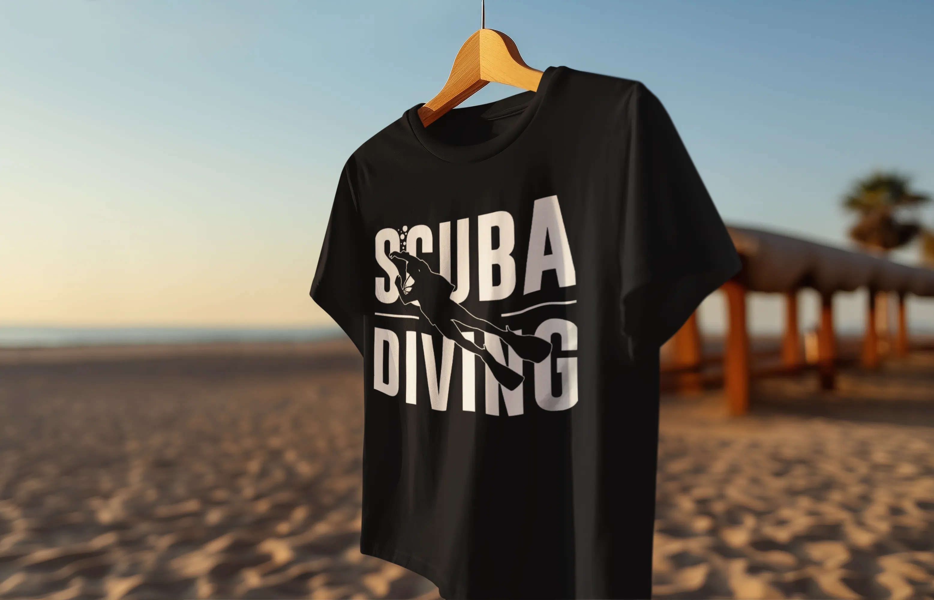 Men T-Shirt: Scuba Diving