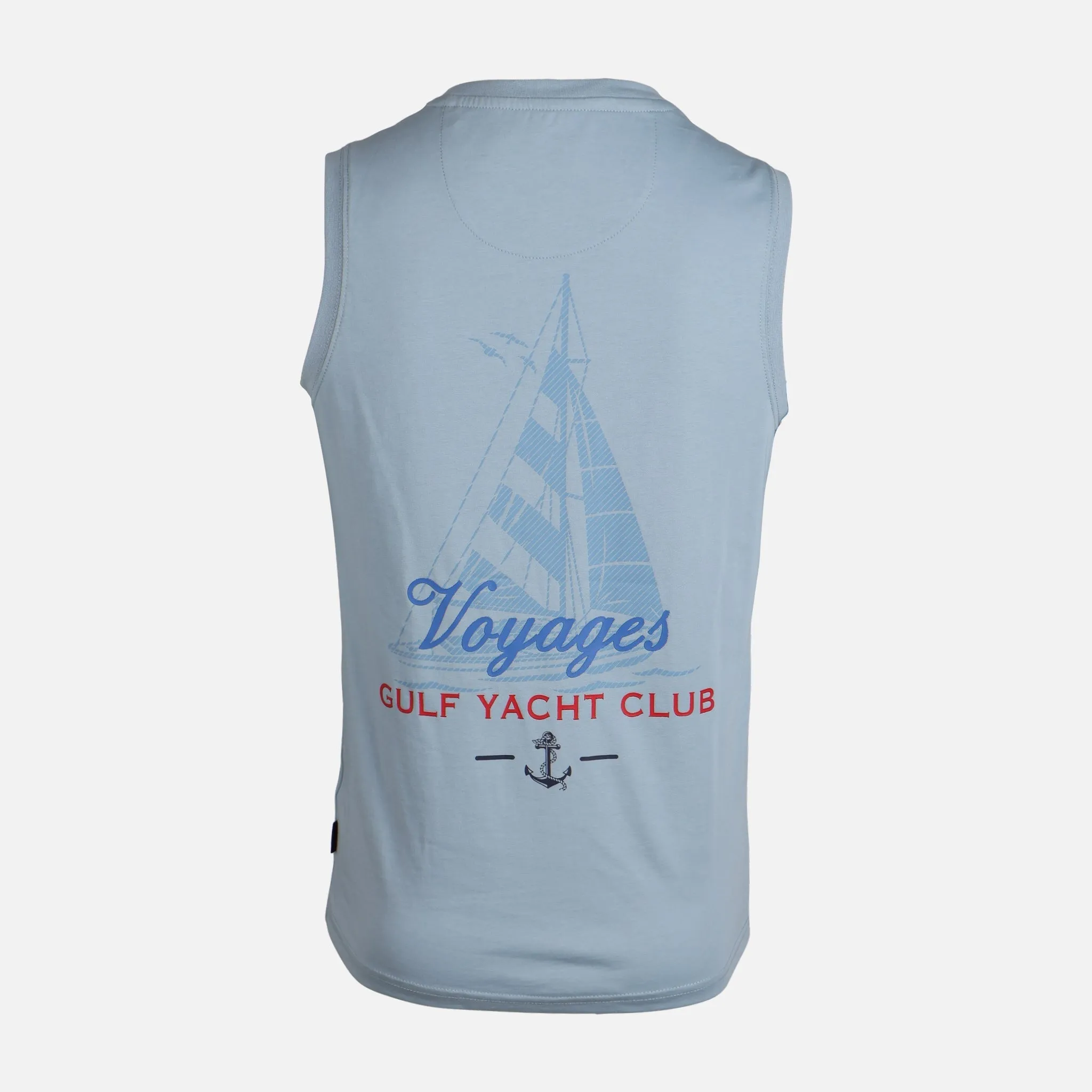 MEN VEST ROUND NECK REGULAR FIT