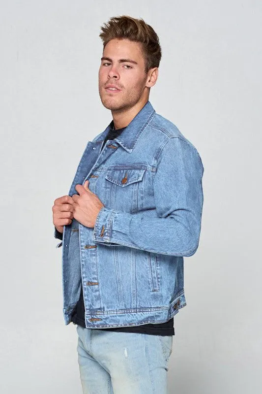Men's Blue Denim Jacket