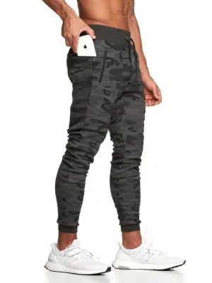 Men's Drawstring Camouflage Active Pants