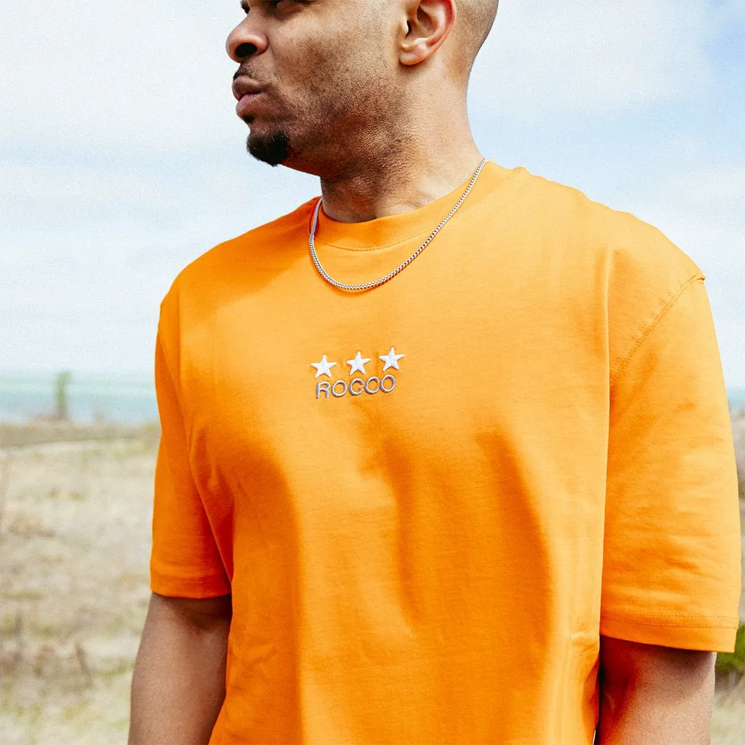 Men's Hot Star Graphics Crew Neck T-Shirt
