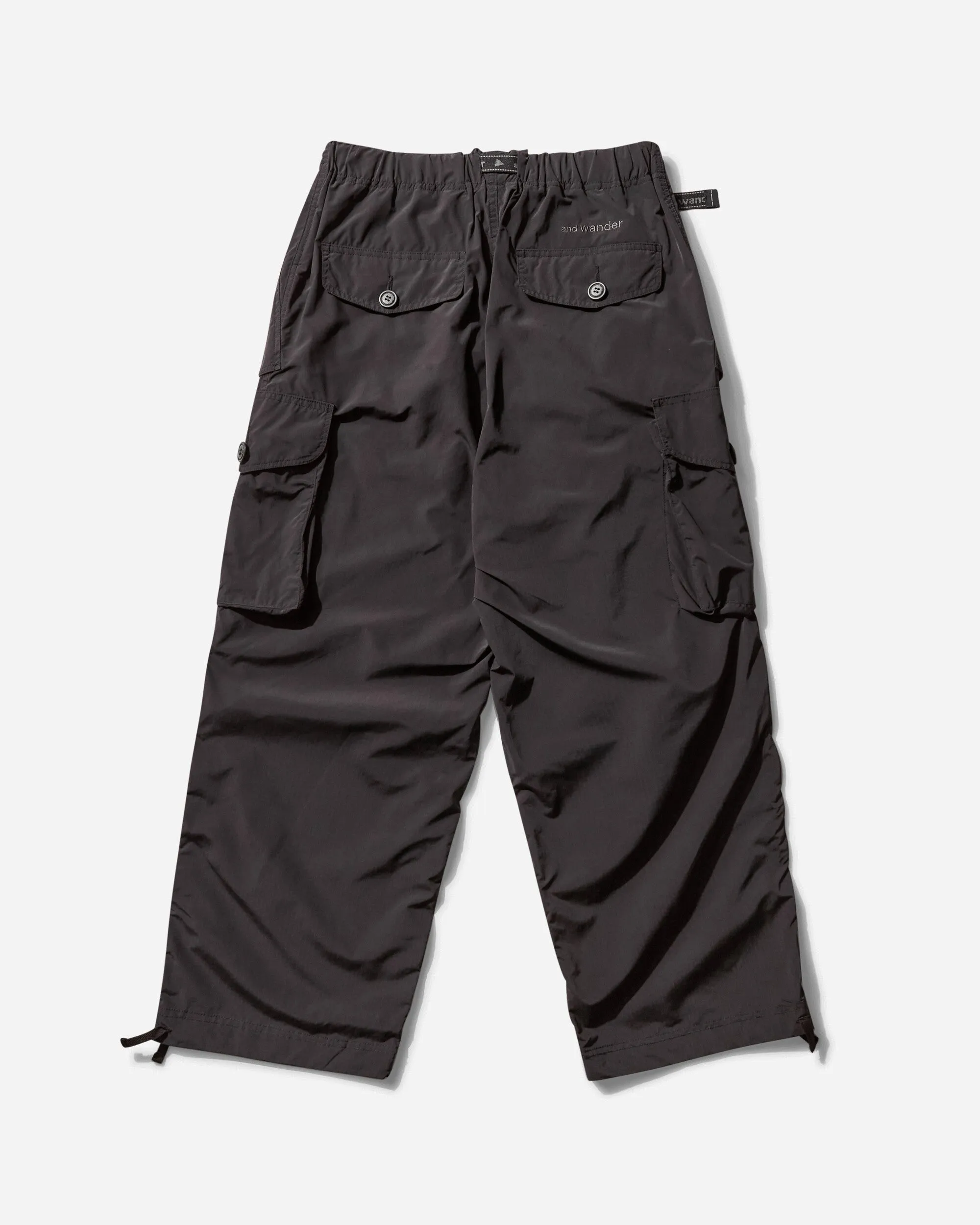 Men's Oversized Cargo Pants Black