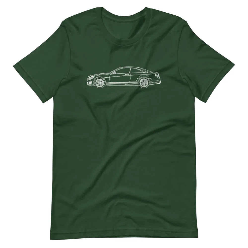 Mercedes-Benz CL 63 AMG C216 outline T-shirt