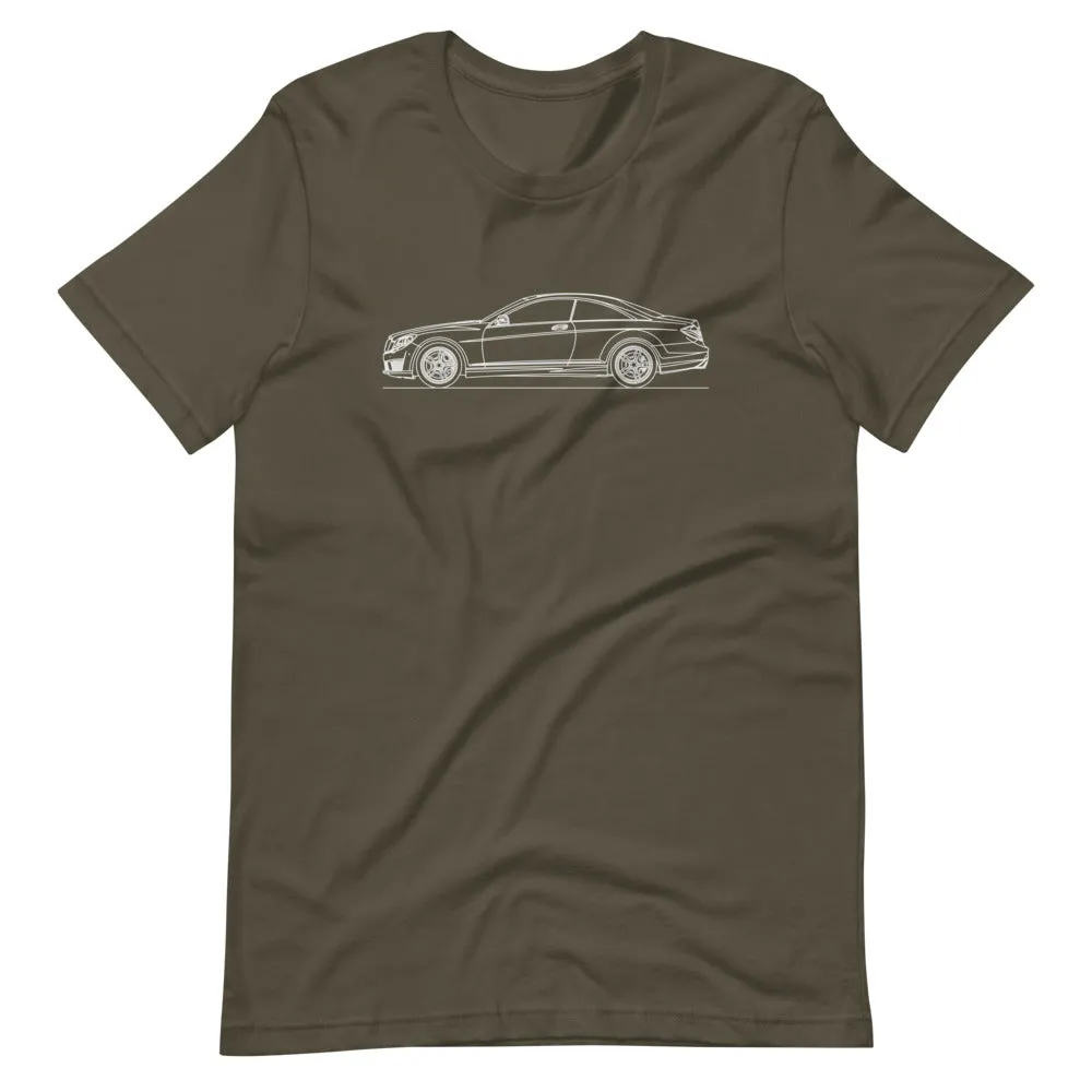 Mercedes-Benz CL 63 AMG C216 outline T-shirt