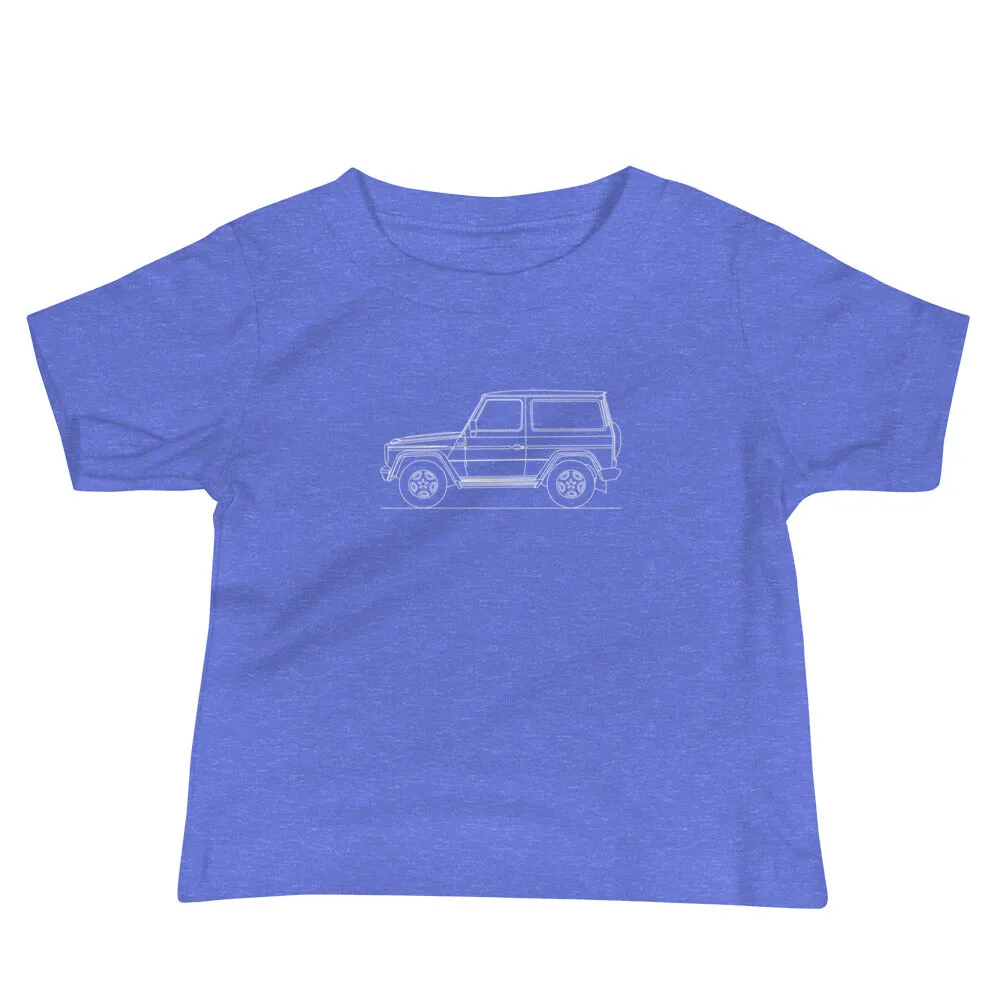 Mercedes-Benz G-Wagon G500 Short Wheelbase Outline T-shirt