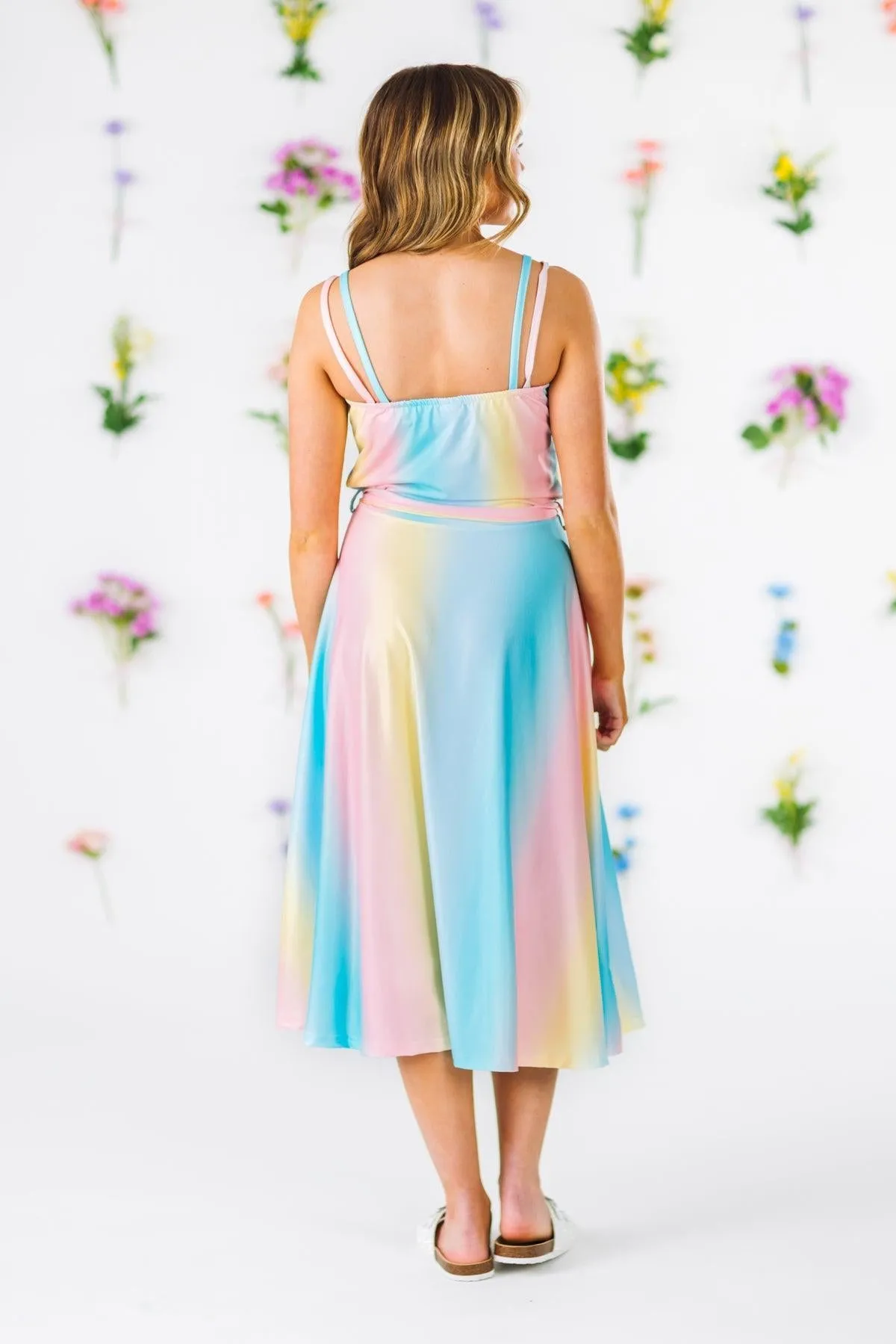 Mom & Me - Ombre Pastel Tank Dress
