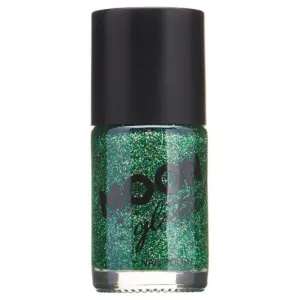 Moon Glitter Holographic Nail Polish, Green